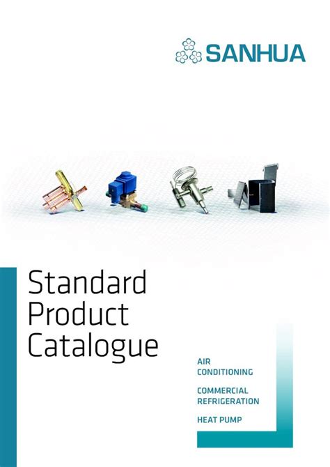 sanhua standard products catalog